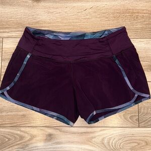 Lululemon Purple Shorts